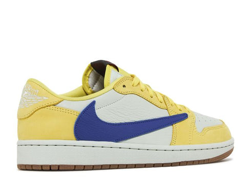 TRAVIS SCOTT X WMNS JORDAN 1 RETRO LOW OG SP CANARY