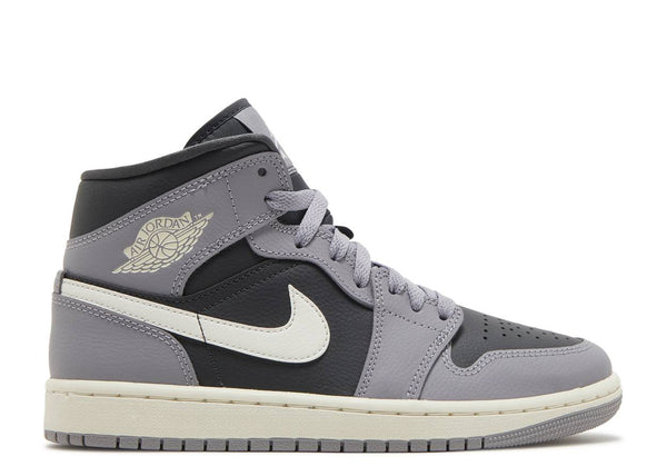 WMNS AIR JORDAN 1 MID CEMENT GREY