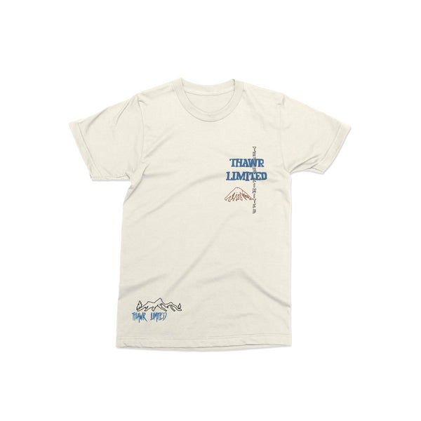 THAWR MIXED MOUNTAIN DOUBLE LOGO EGGSHELL