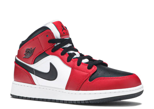 AIR JORDAN 1 MID GS CHICAGO TOE