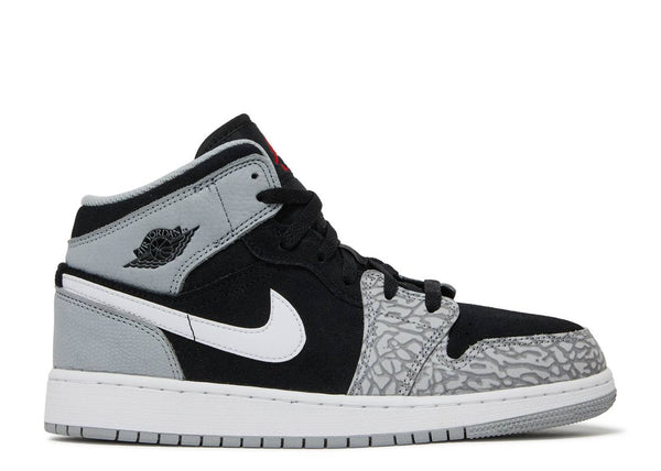 AIR JORDAN 1 MID SE GS ELEPHANT TOE