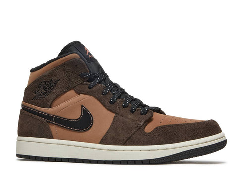 AIR JORDAN 1 MID SE DARK CHOCOLATE
