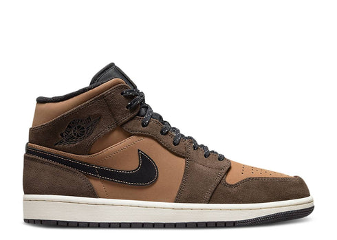 AIR JORDAN 1 MID SE DARK CHOCOLATE
