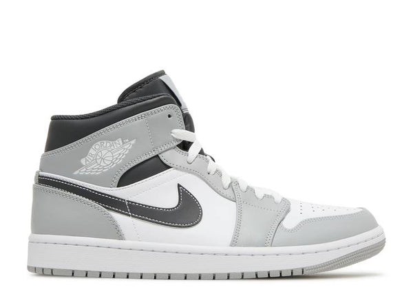 AIR JORDAN 1 MID LIGHT SMOKE GREY