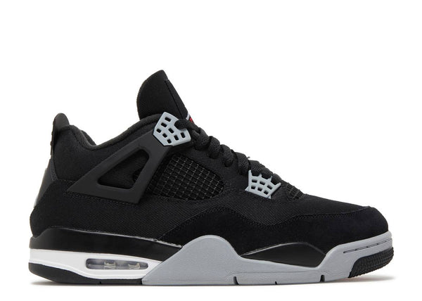 AIR JORDAN 4 RETRO SE BLACK CANVAS