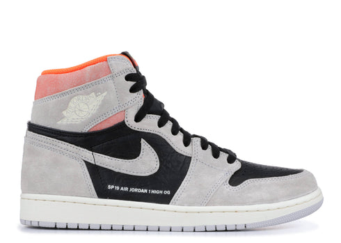 AIR JORDAN 1 GREY CRIMSON