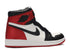 AIR JORDAN 1 SATIN BLACK TOE WMNS