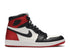 AIR JORDAN 1 SATIN BLACK TOE WMNS