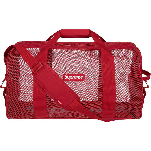 SUPREME DUFFLE BAG RED