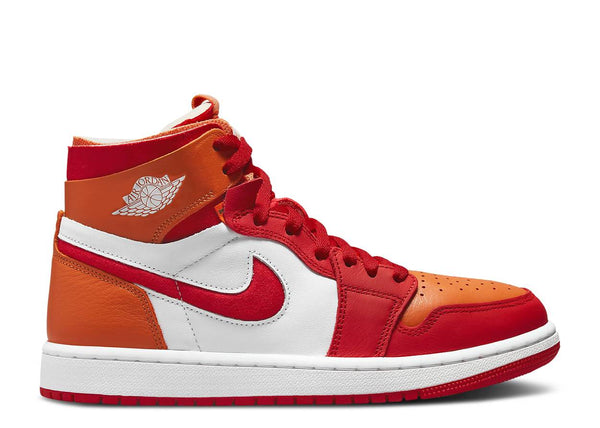 WMNS AIR JORDAN 1 ZOOM AIR COMFORT FIRE RED HOT CURRY