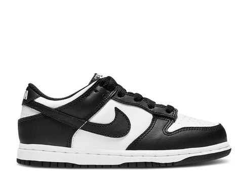DUNK LOW BLACK WHITE PS