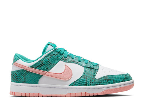 DUNK LOW WASHED TEAL SNAKESKIN