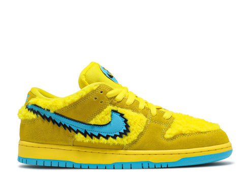 GRATEFUL DEAD X DUNK LOW SB YELLOW BEAR