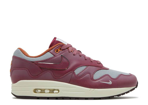 PATTA X AIR MAX 1 RUSH MAROON