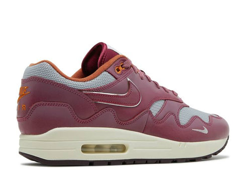 PATTA X AIR MAX 1 RUSH MAROON