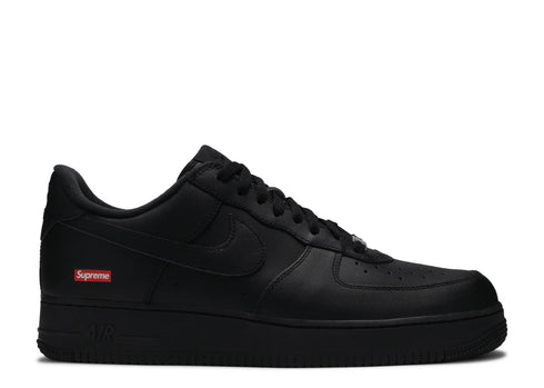 SUPREME X AIR FORCE 1 LOW BOX LOGO - BLACK