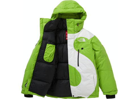 SUPREME TNF S LOGO SUMMIT SERIES HIMALAYAN PARKA LIME