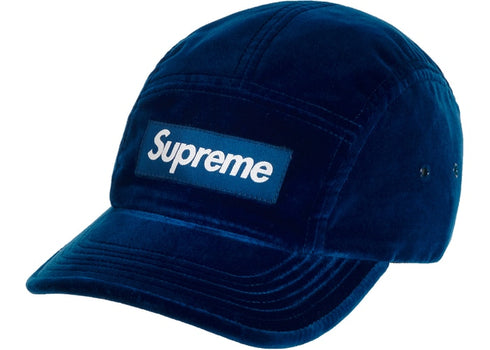 SUPREME VELVET CAMP CAP DARK TEAL