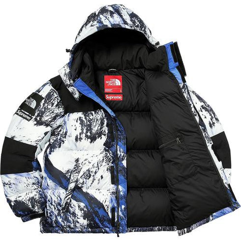 SUPREME X THE NORTH FACE BALTORO NUPTSE JACKET BLUE WHITE