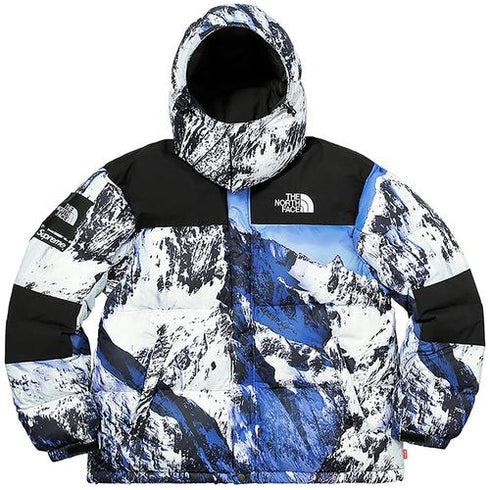 SUPREME X THE NORTH FACE BALTORO NUPTSE JACKET BLUE WHITE