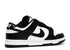 DUNK LOW BLACK WHITE