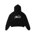 THAWR BLACK TRACKSUIT FLOWER FEST