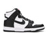 WMNS DUNK HIGH BLACK WHITE
