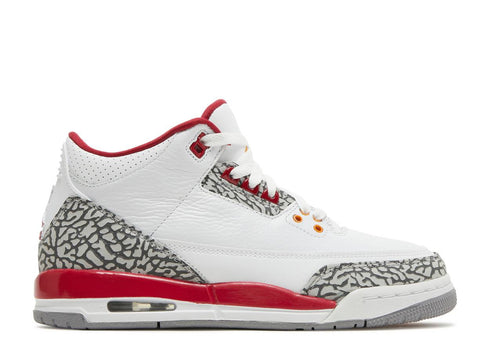 AIR JORDAN 3 RETRO GS CARDINAL RED