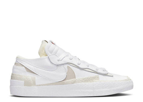 SACAI X BLAZER LOW WHITE PATENT