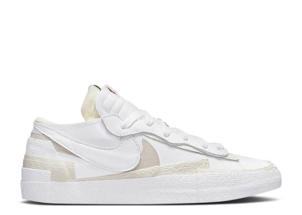 SACAI X BLAZER LOW WHITE PATENT