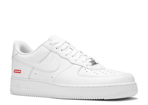 SUPREME X AIR FORCE 1 LOW BOX LOGO - WHITE