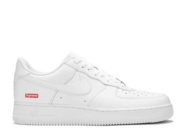 SUPREME X AIR FORCE 1 LOW BOX LOGO - WHITE