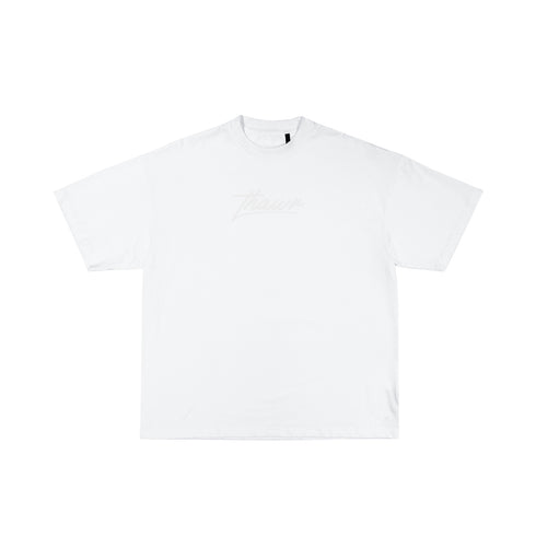 THAWR OG TEE WHITE & WHITE